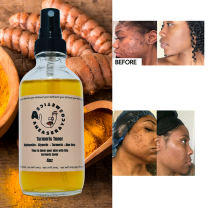 Turmeric toner